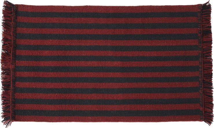 Hay Stripes and Stripes Wool-L95 x W52- Cherry