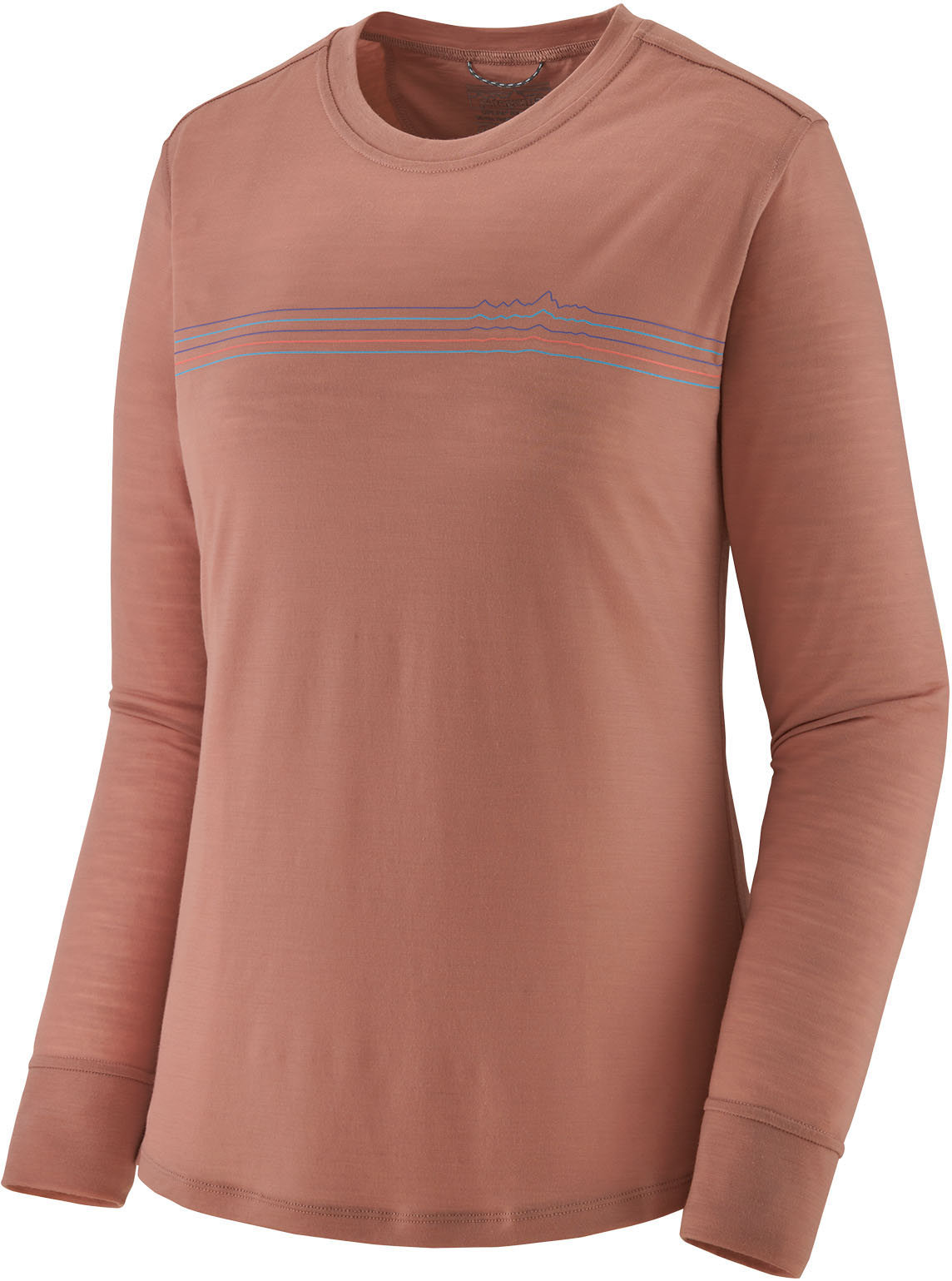 W L/S Cap Cool Merino Blend Graphic Shirt