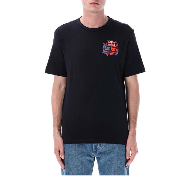 marc marquez - T-shirt RedBull casque Bleu