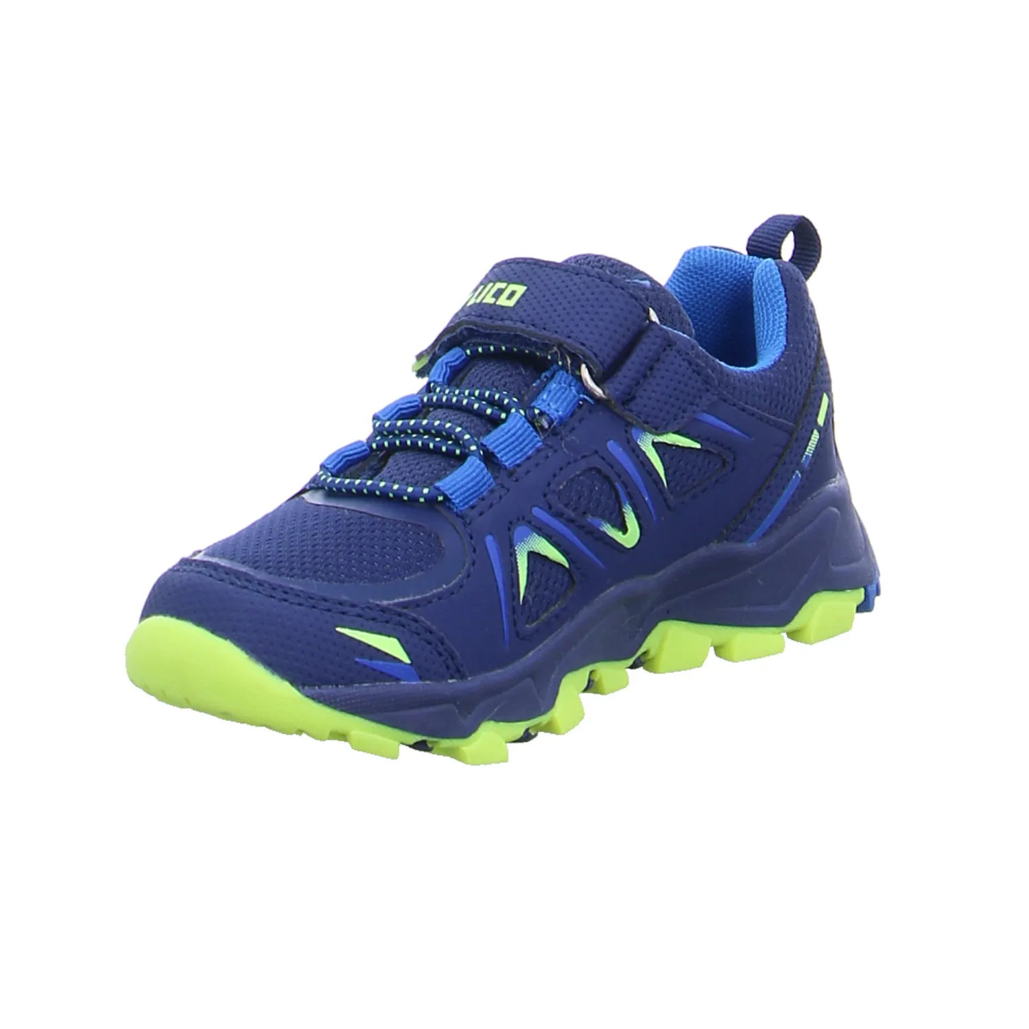 LICO Kinder Sportschuh Blau Lederimitat