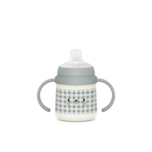Biberon à anses 150mL Night&Day Gris foncé - SUAVINEX