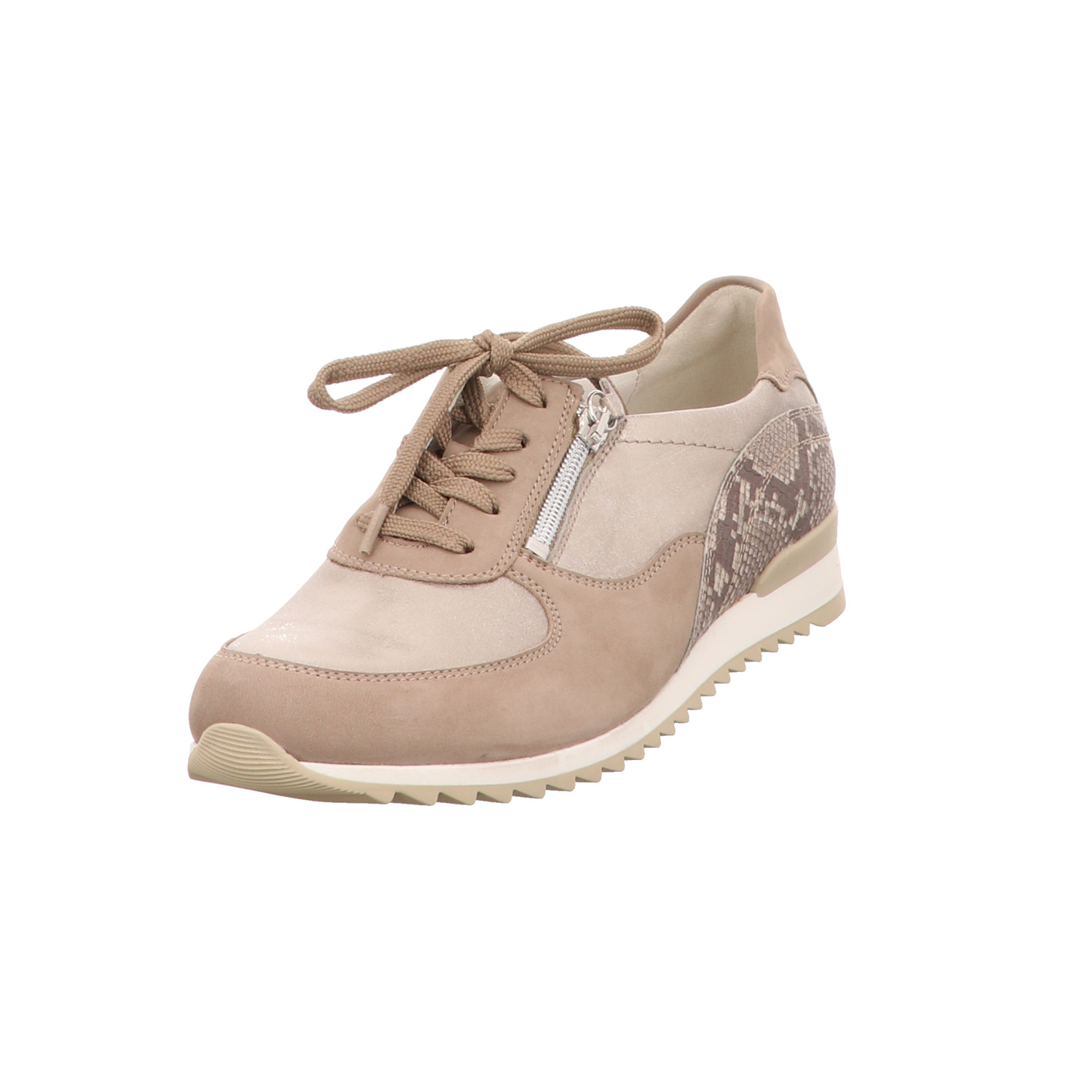 Waldläufer Schnürhalbschuh beige