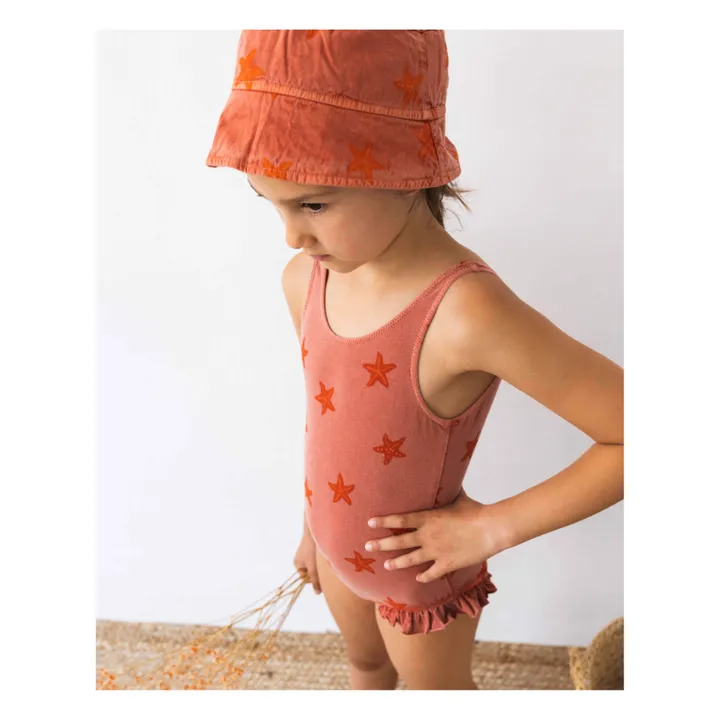 Búho Chapeau Coton Bio Starfish | Rouge