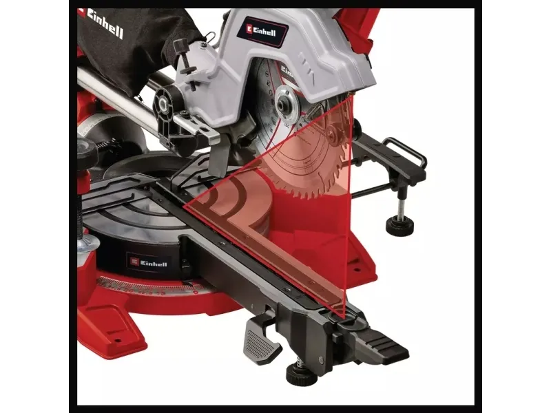 Einhell Einhell TE-SM 8 L Dual kap-/geringssav med udtræk