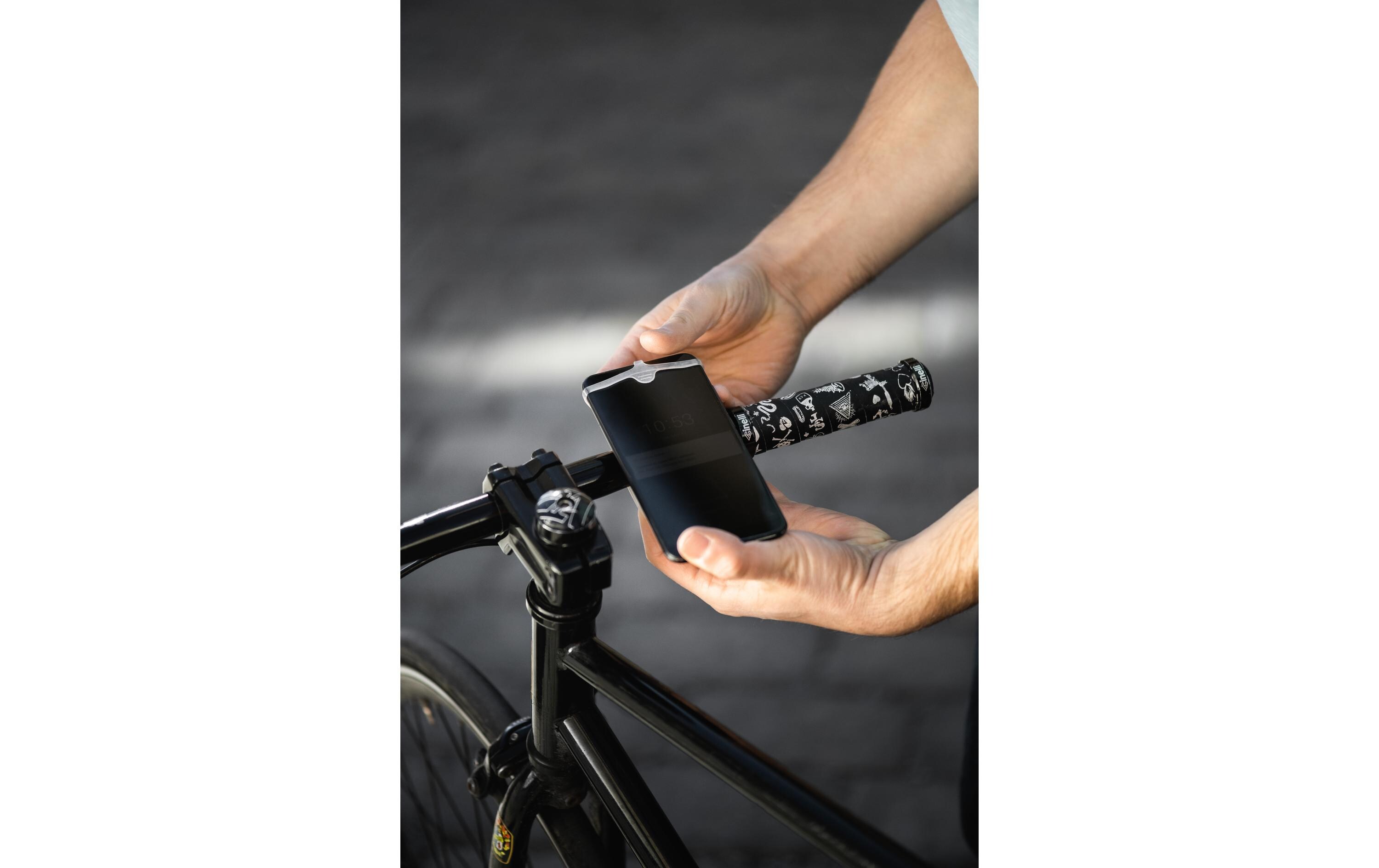 Universal Smartphone-Halter SchwarzFahrradmobiltelefonhalter