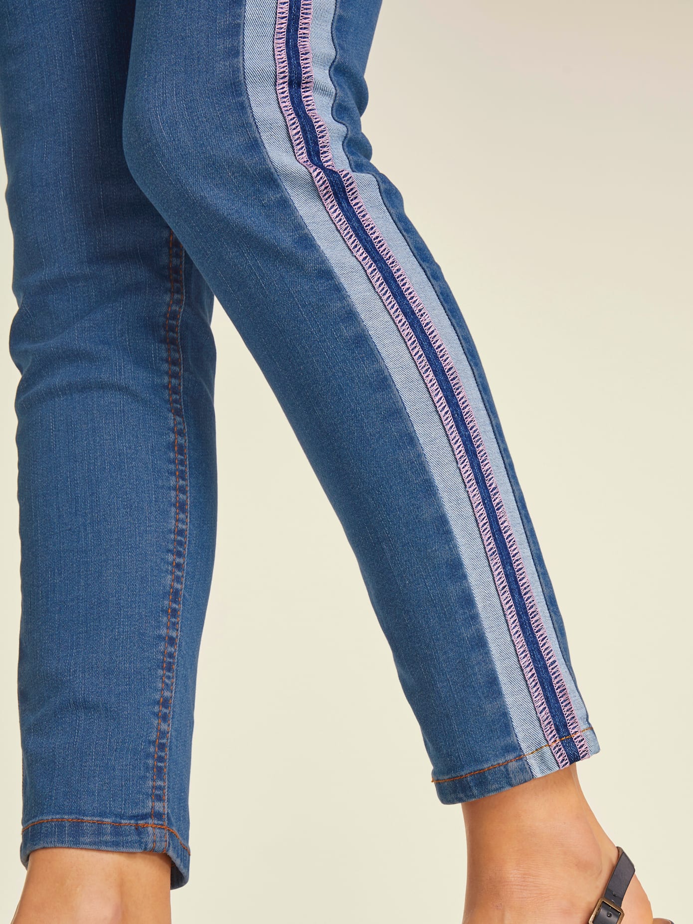 Jean coupe skinny tendance