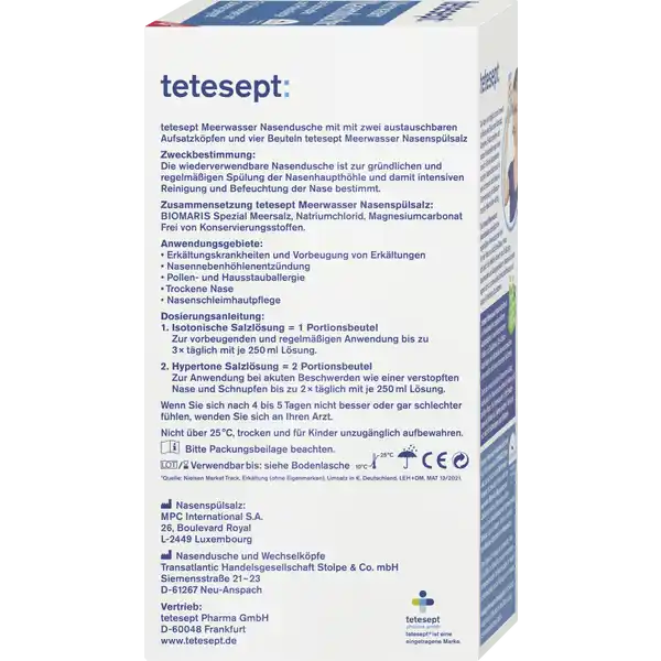 Meerwasser Nasendusche