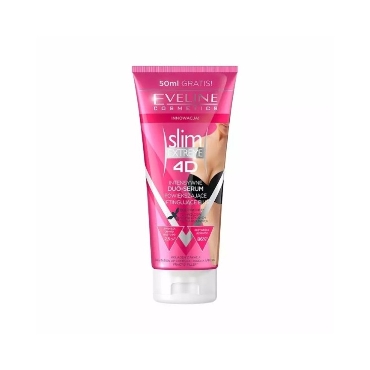 Eveline 4D Slim Extreme Vergrößerungs- und Lifting- Duo – serum 175 ml