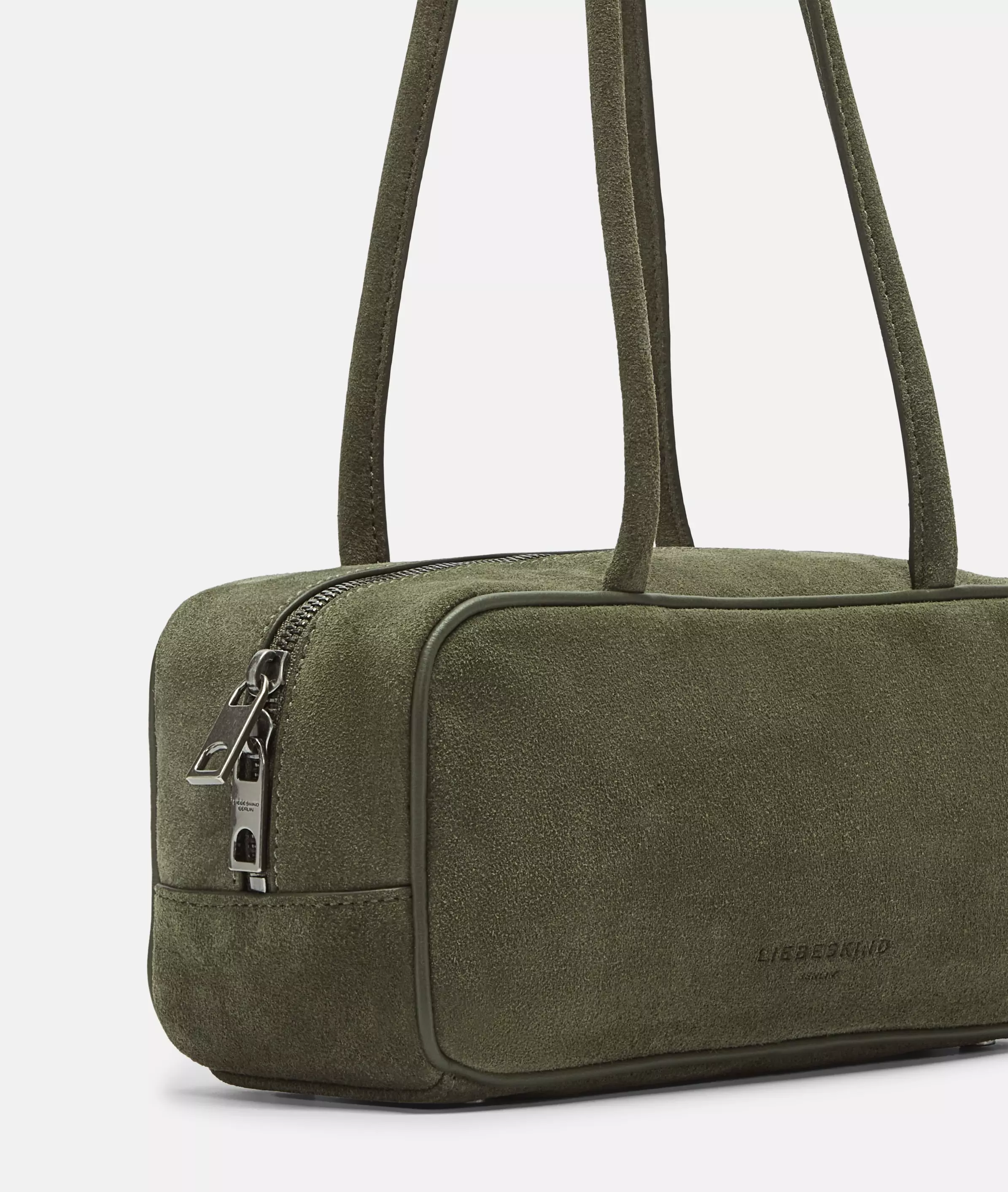 Jil Satchel S Handy suede shoulder bag