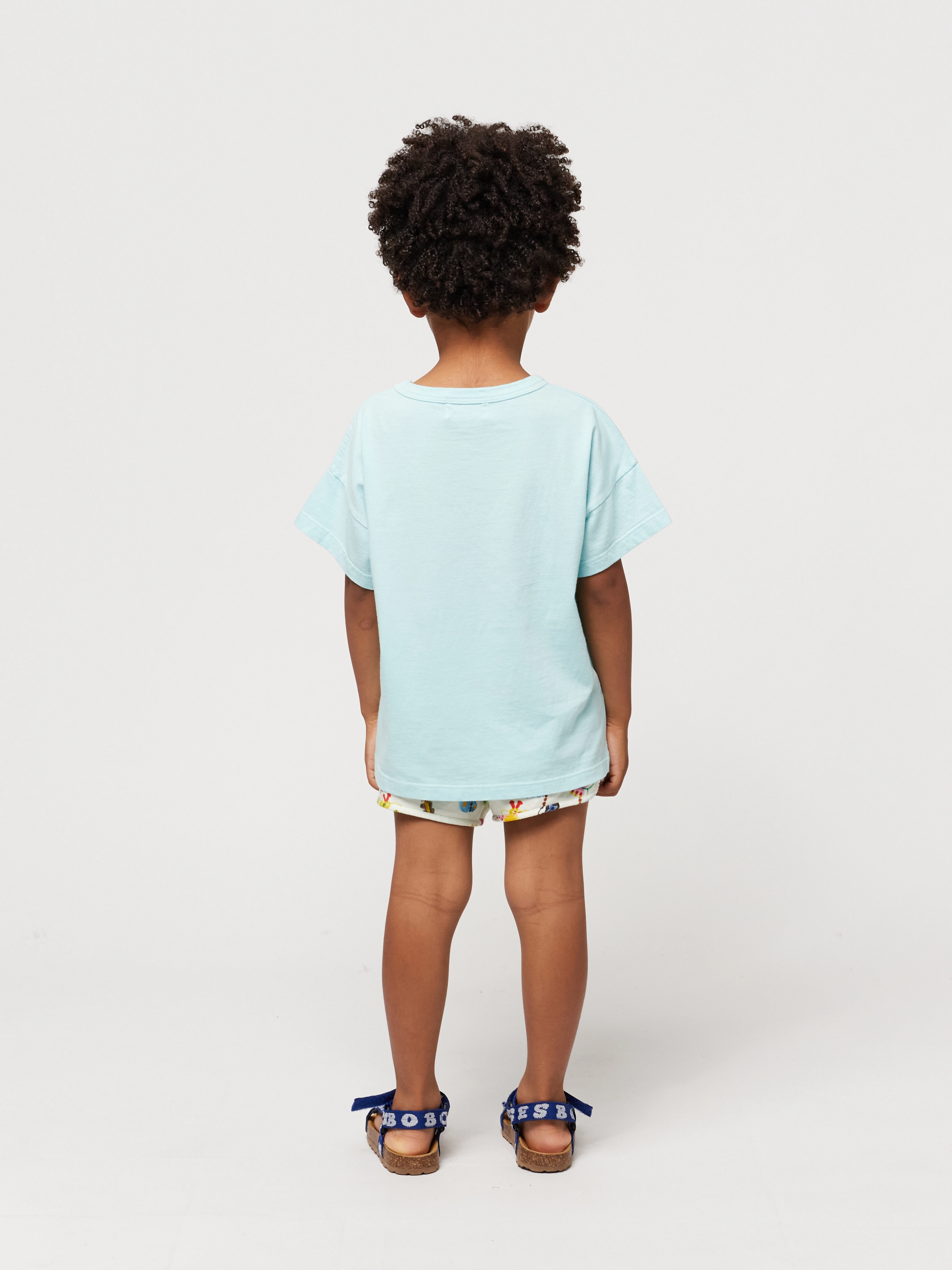 T-Shirt DANCING GIANTS in light blue