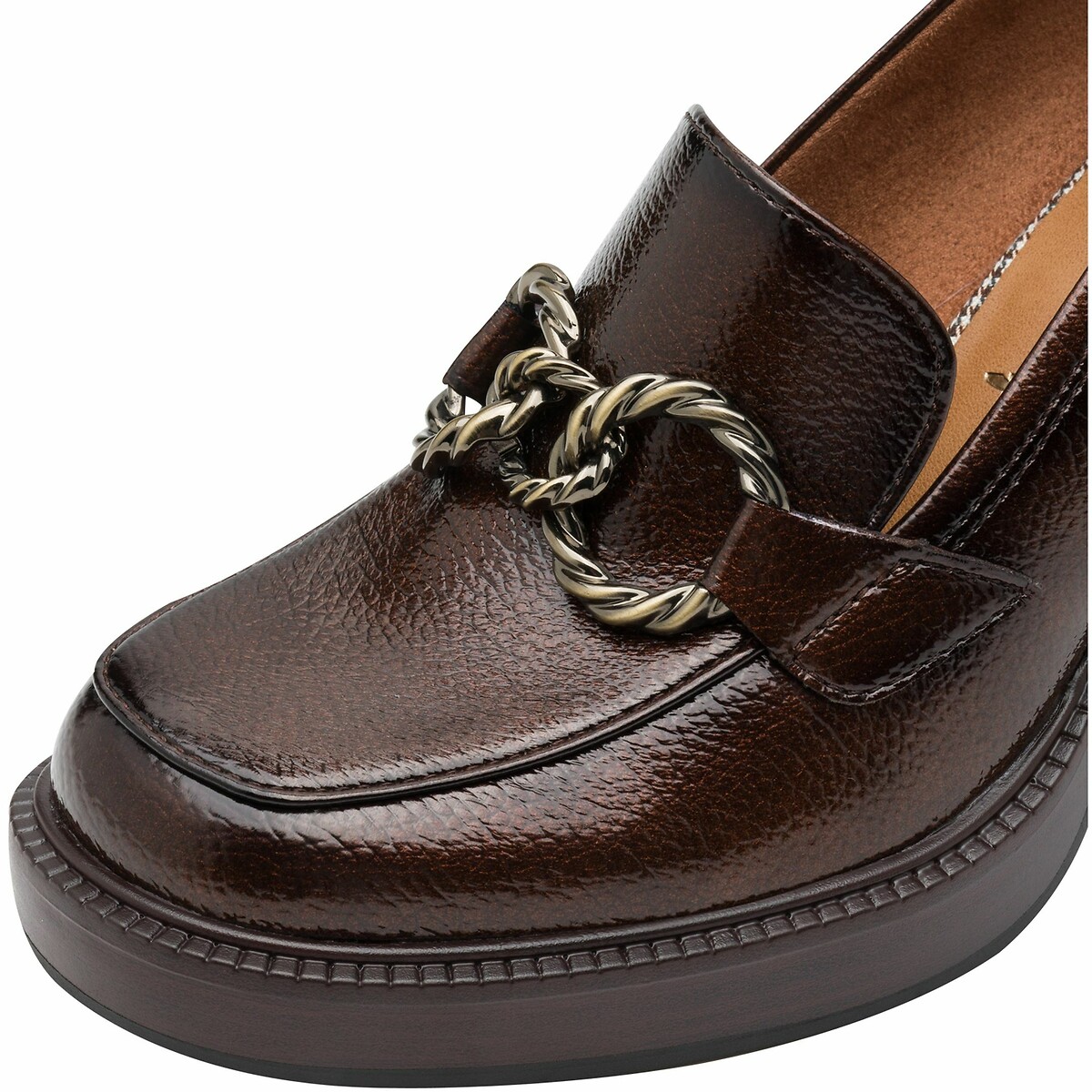 TAMARIS<br>Mocassins de salto alto