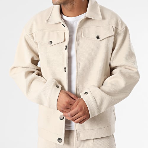 Ensemble Veste Et Pantalon Beige