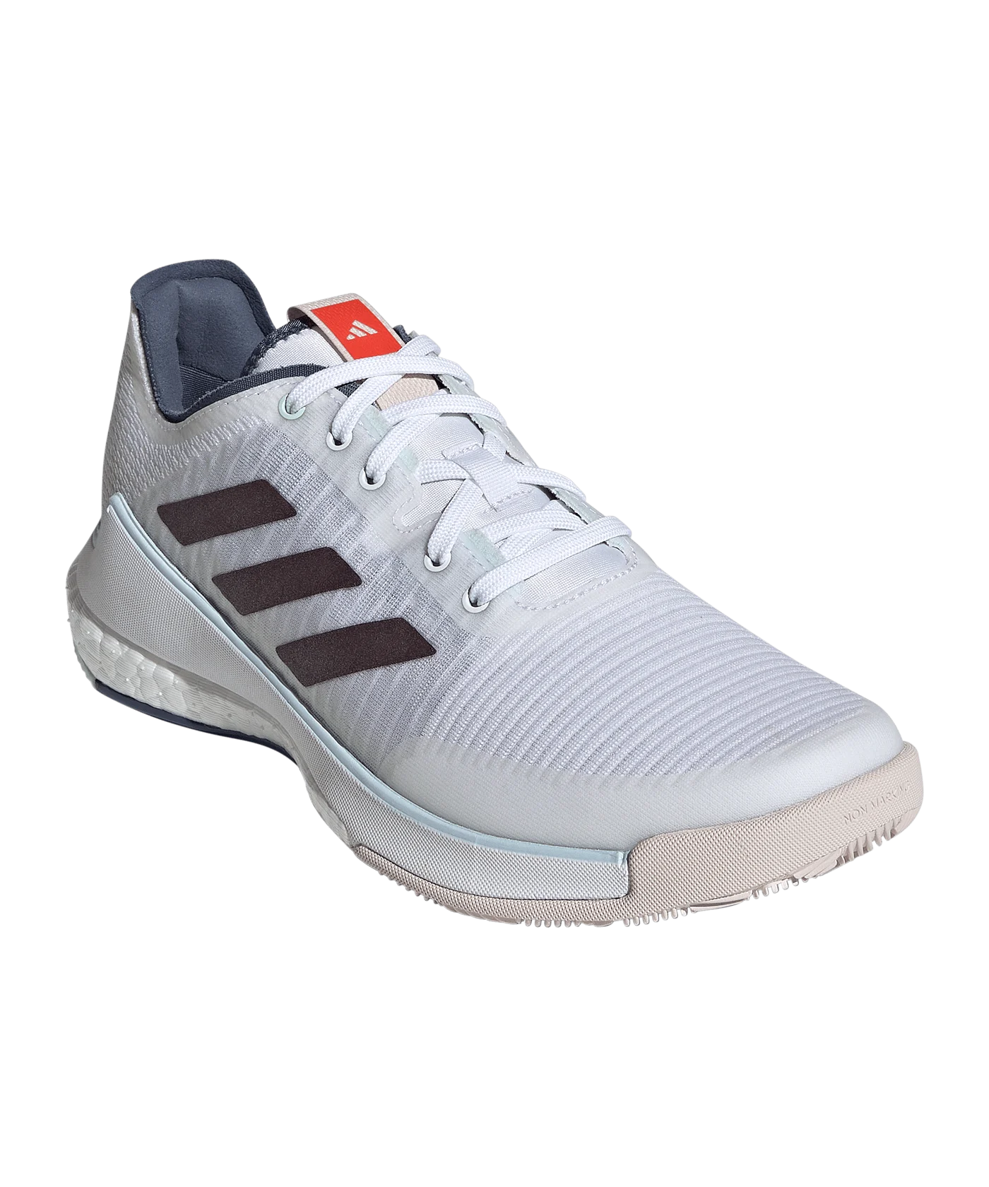 adidas Crazyflight Damen Weiss Blau Grau