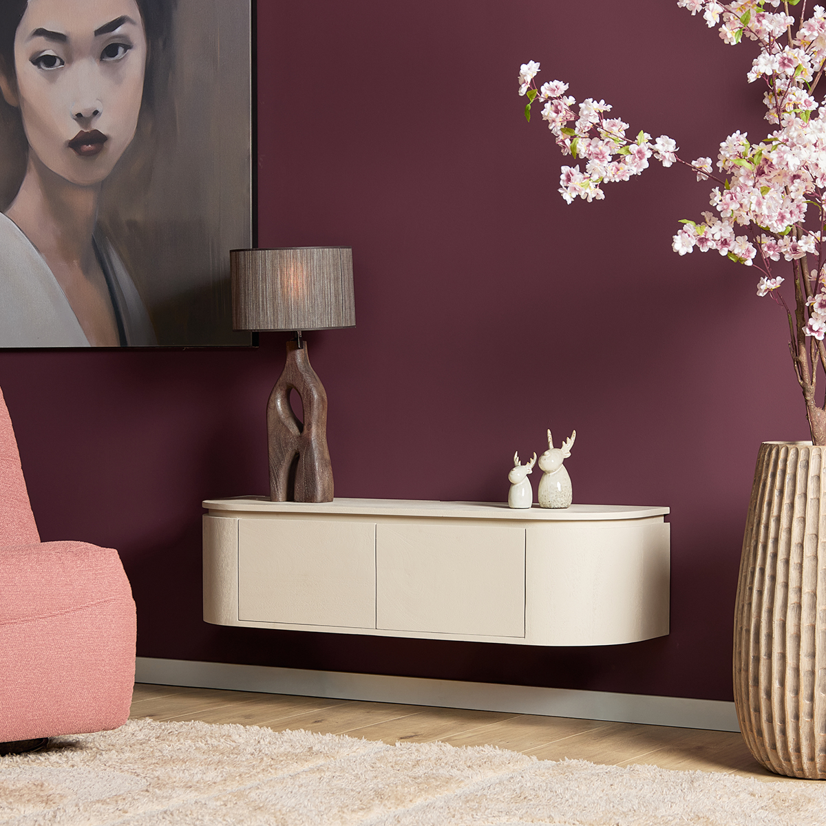 Tv meubel Houdini Witzand 120 cm