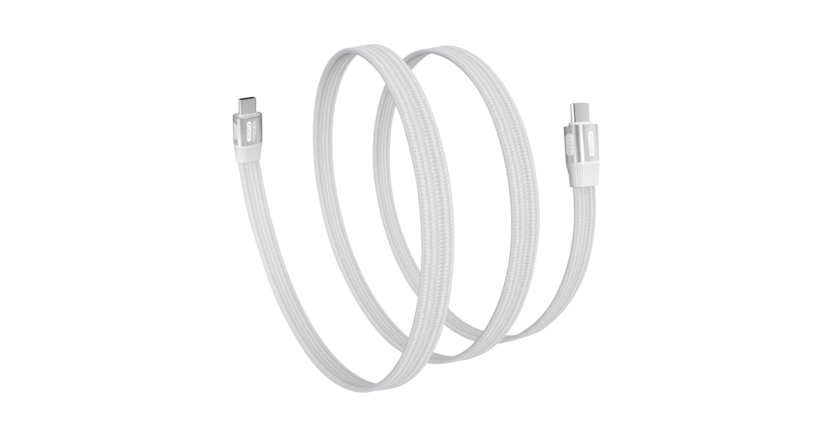 SitecomUSB-C naar USB-C Full Feature-kabel, 100 cm  (Wit)