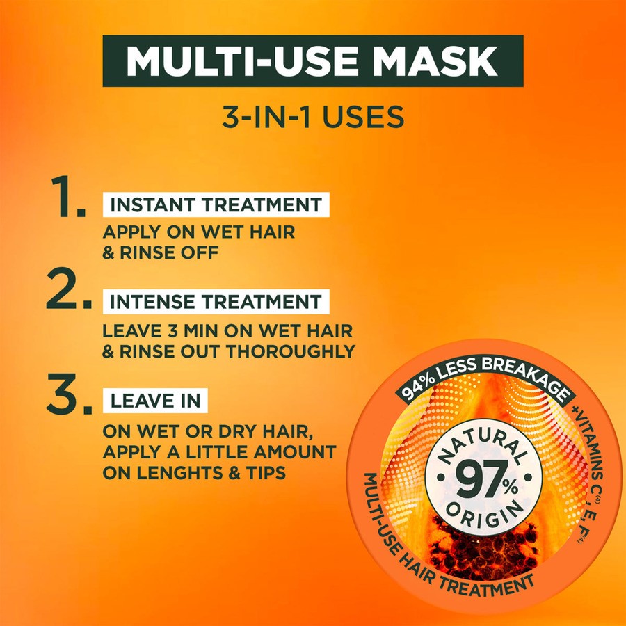 Garnier Fructis Hair Food Papaya Mask 400ml