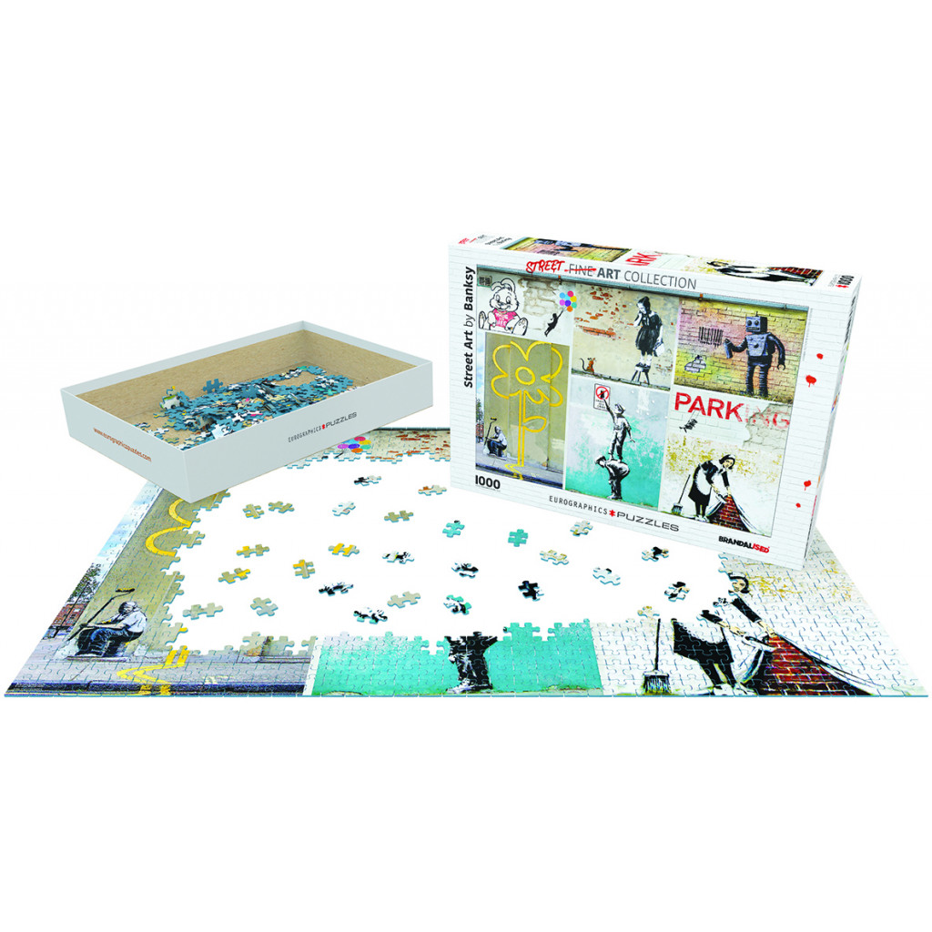 Puzzle - Banksy - Collage - 1000 Pièces