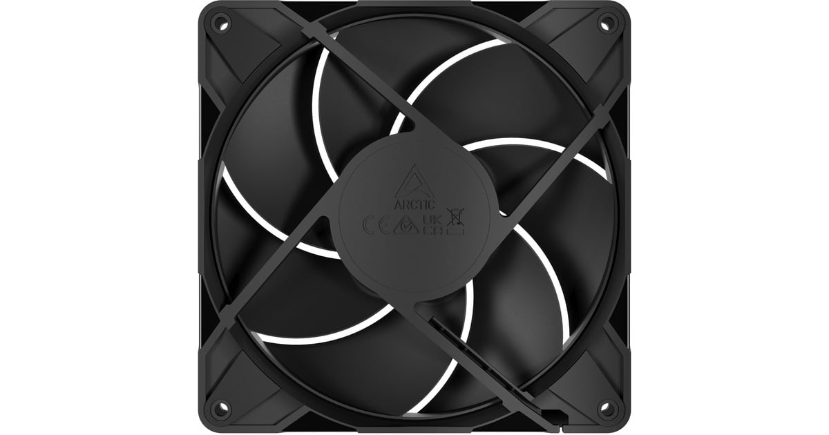 ARCTICP14 Pro case fan  (Zwart, 140 x 140 x 27 mm, PWM)
