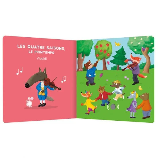 La musique classique avec P'tit Loup   de               AUZOU