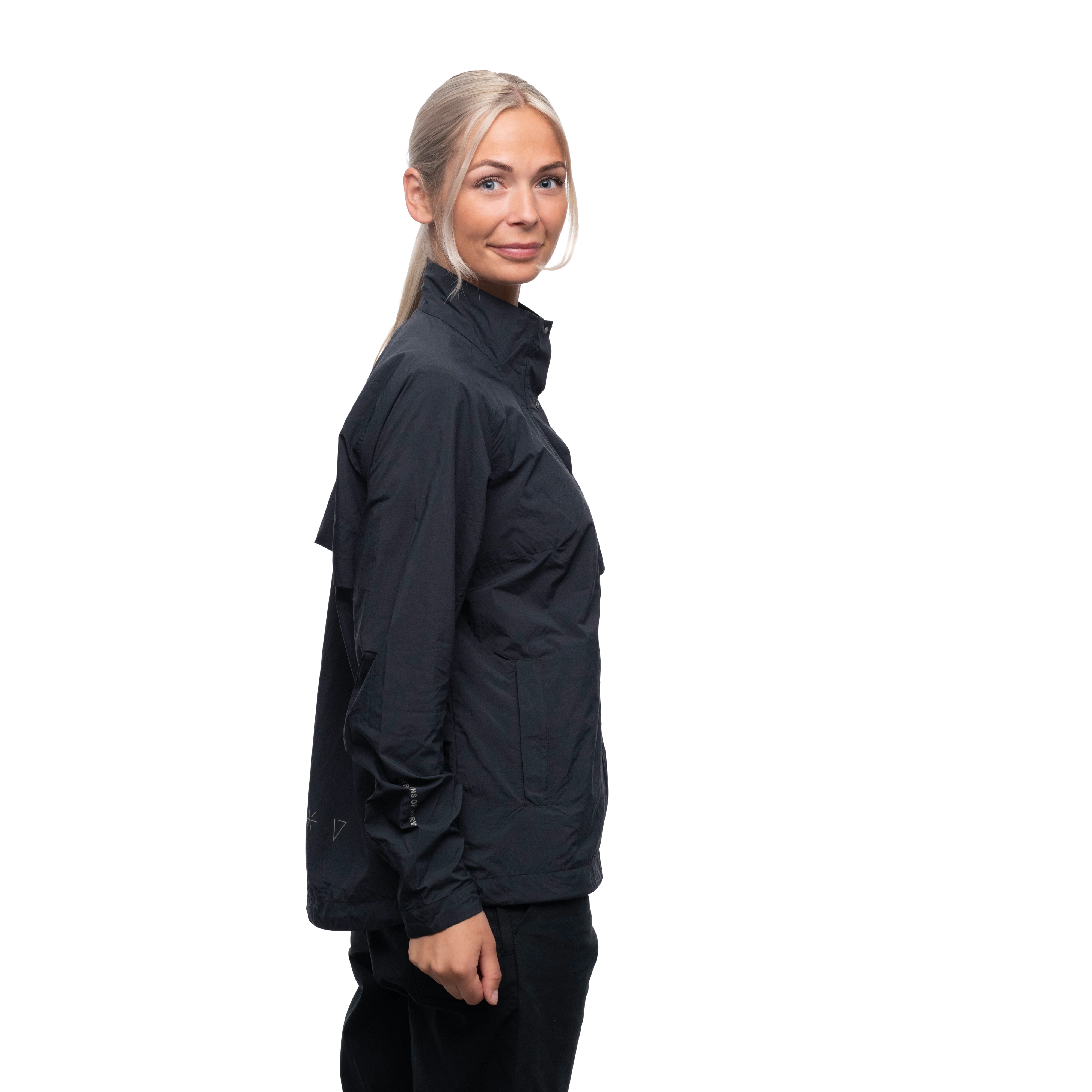 Oslo Urban Commute Windbreaker Jacket Women Black