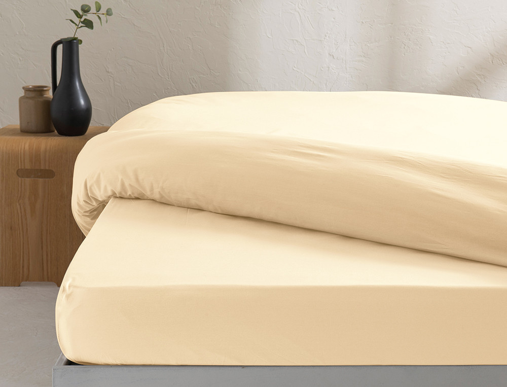 Pack 2 draps-housses-Percale