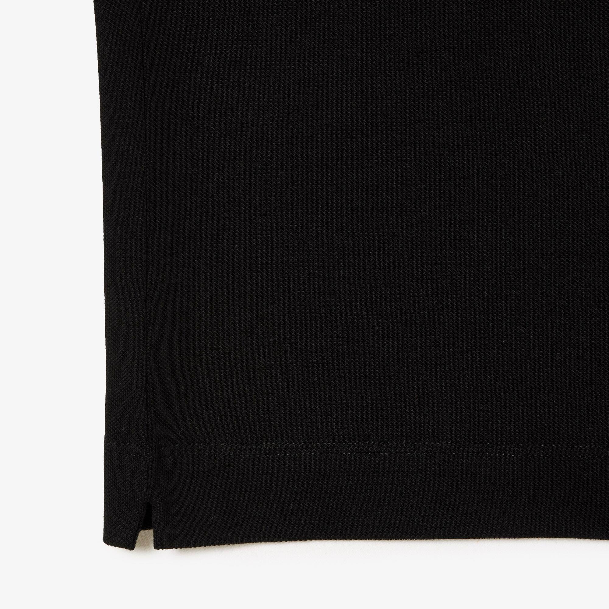 Smart Paris Langarm-Poloshirt aus Baumwoll-Piqué Lange Ärmel - Schwarz - Lacoste - Herren