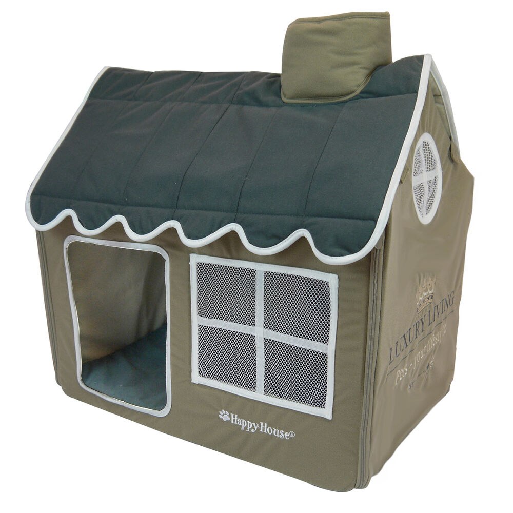 Happy-House Vila Luxury Living - Hondenkussen - taupe - 59x42x62 cm - M