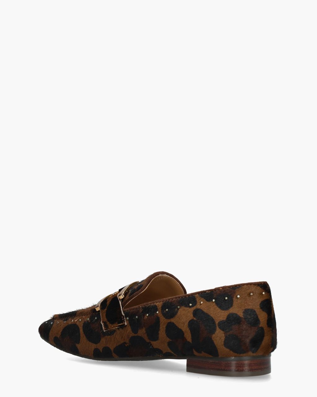 Di Lauro Catrina Bruin/Zwart Damesloafers