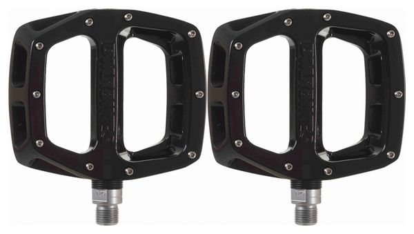 Paire de Pédales Plates DMR V12 Magnésium Noir