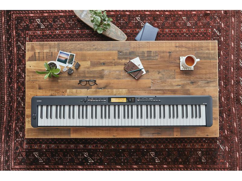 Casio E-Piano CDP-S360 E-Piano mit gewichtetem Scaled-Hammer-Action-Keyboard II mit 88 Tasten