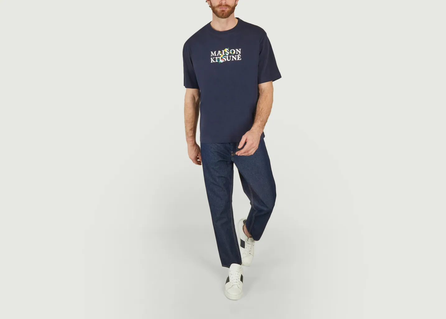 T-shirt floral Maison Kitsuné