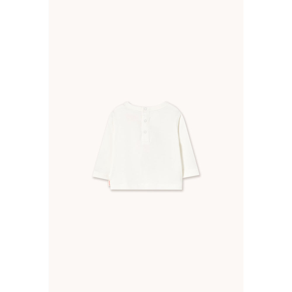 Køb TinyCottons Off-White Tiny Dog Graphic Baby Bluse