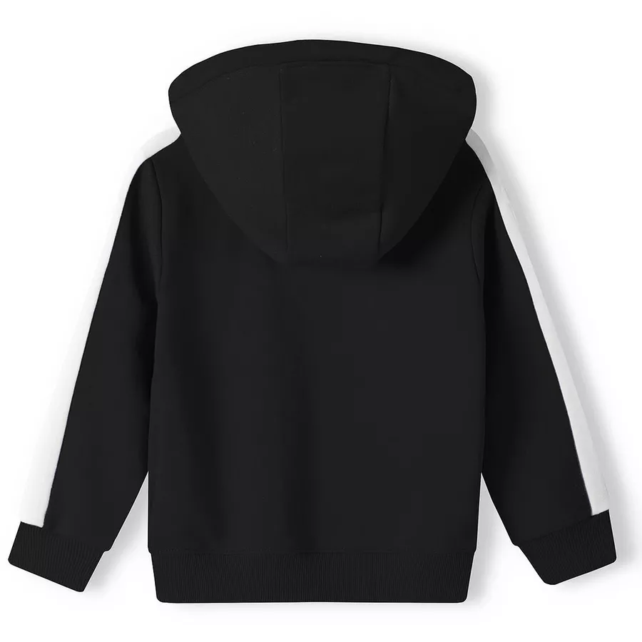 MINOTI Hoodie mit Zipper Schwarz