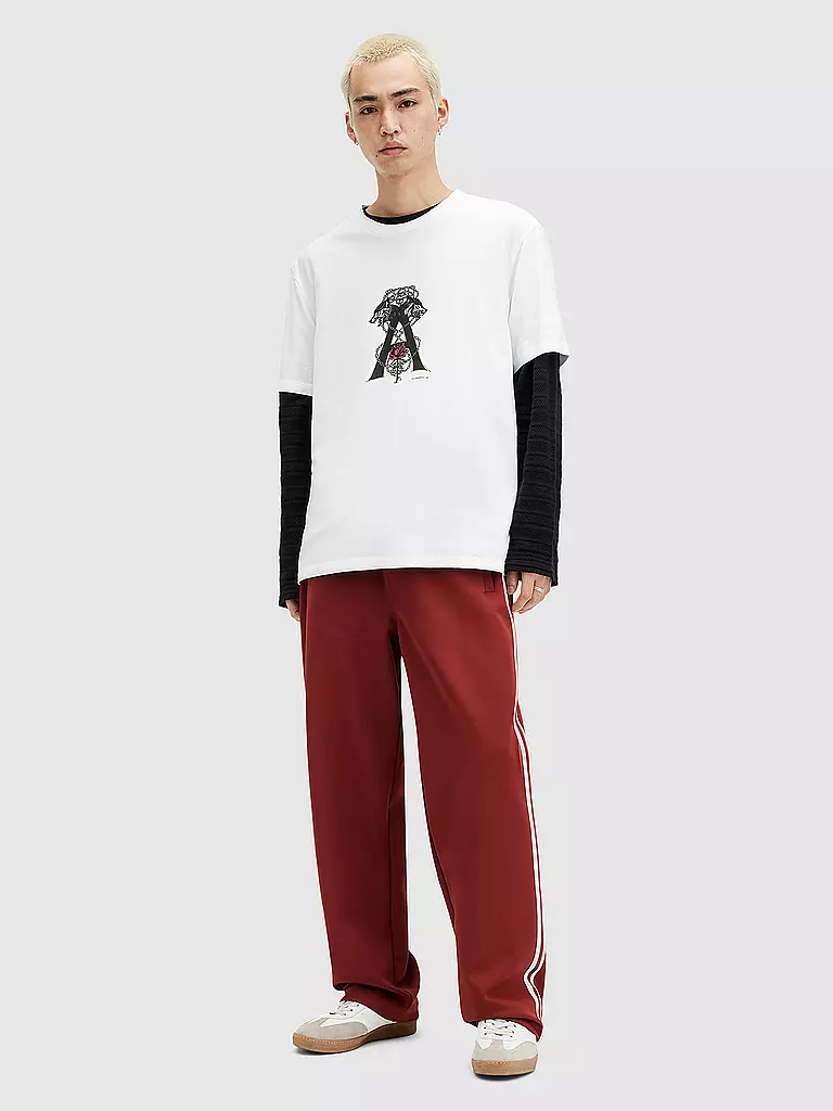 ALLSAINTS T-Shirt WULFANE weiss