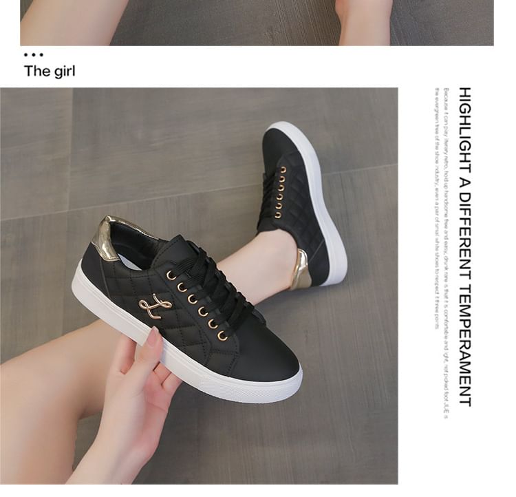 caneik - Gewatteerde veterschoenen