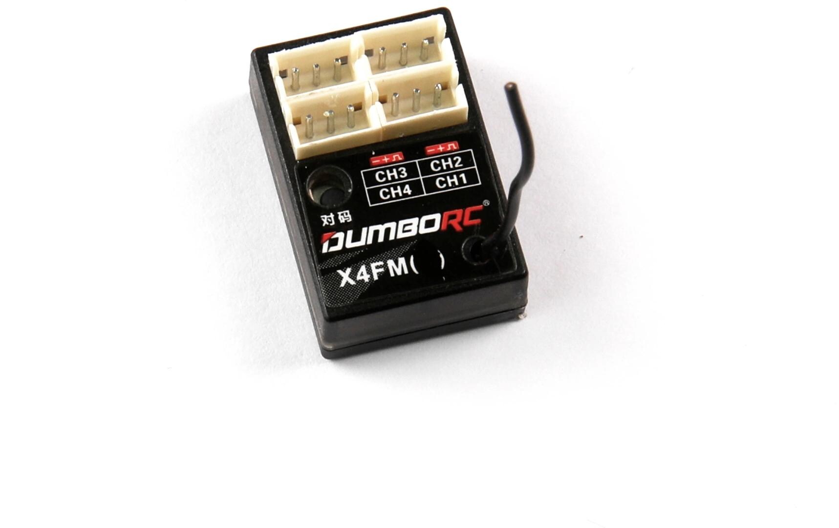 Empfänger X4FM 4-Kanal, DDF-350X4FM 4-Kanal Empfänger