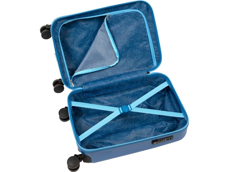 Scooli Reisekoffer Lilo & Stitch 20' Hartschalen-Trolley