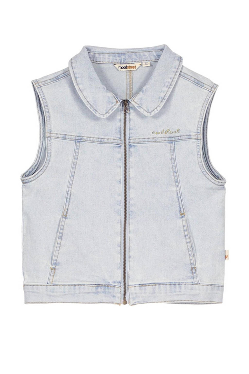 Moodstreet gilet extra light blue