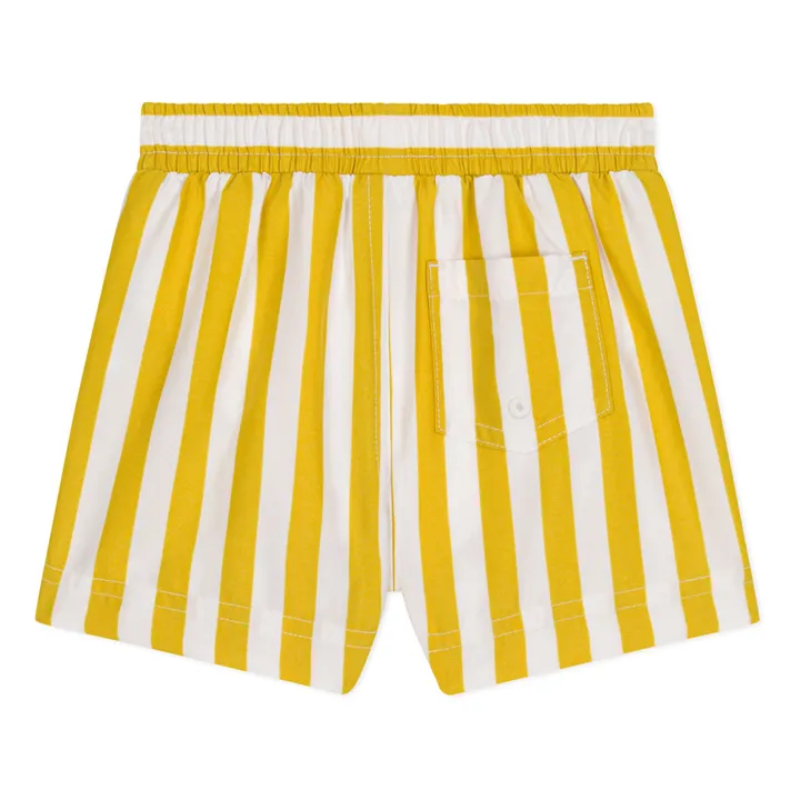 Petit Bateau Short de Bain Mimissicu Rayé | Jaune