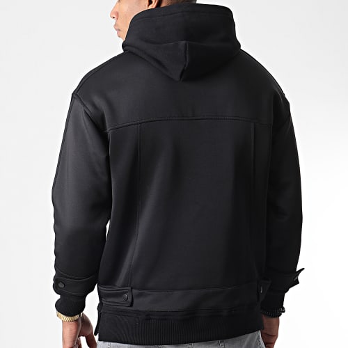 Sweat Capuche OTS-6 Noir