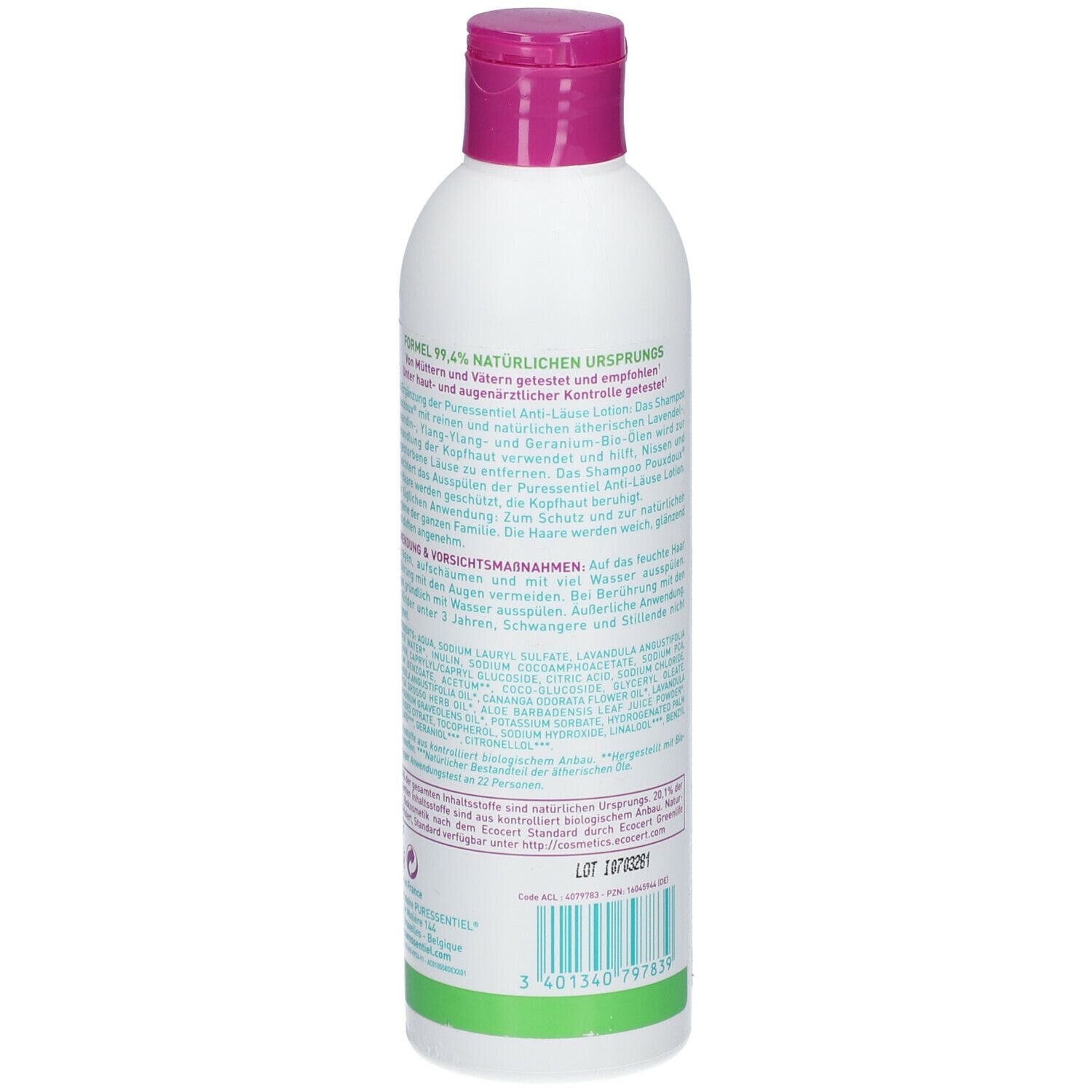 Puressentiel ANTI-LÄUSE SHAMPOO POUXDOUX