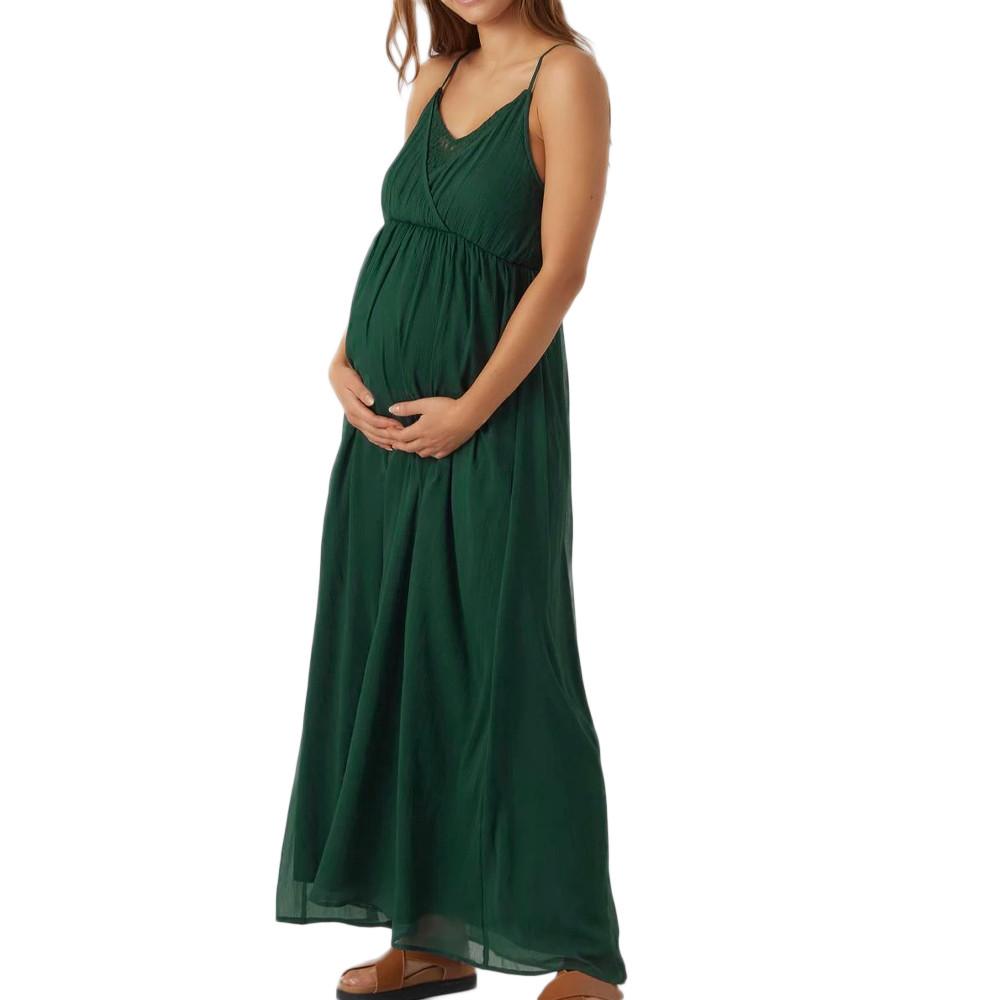 Vero Moda Maternity Robe Verte Femme Vero Moda Maternity Maxi Dress