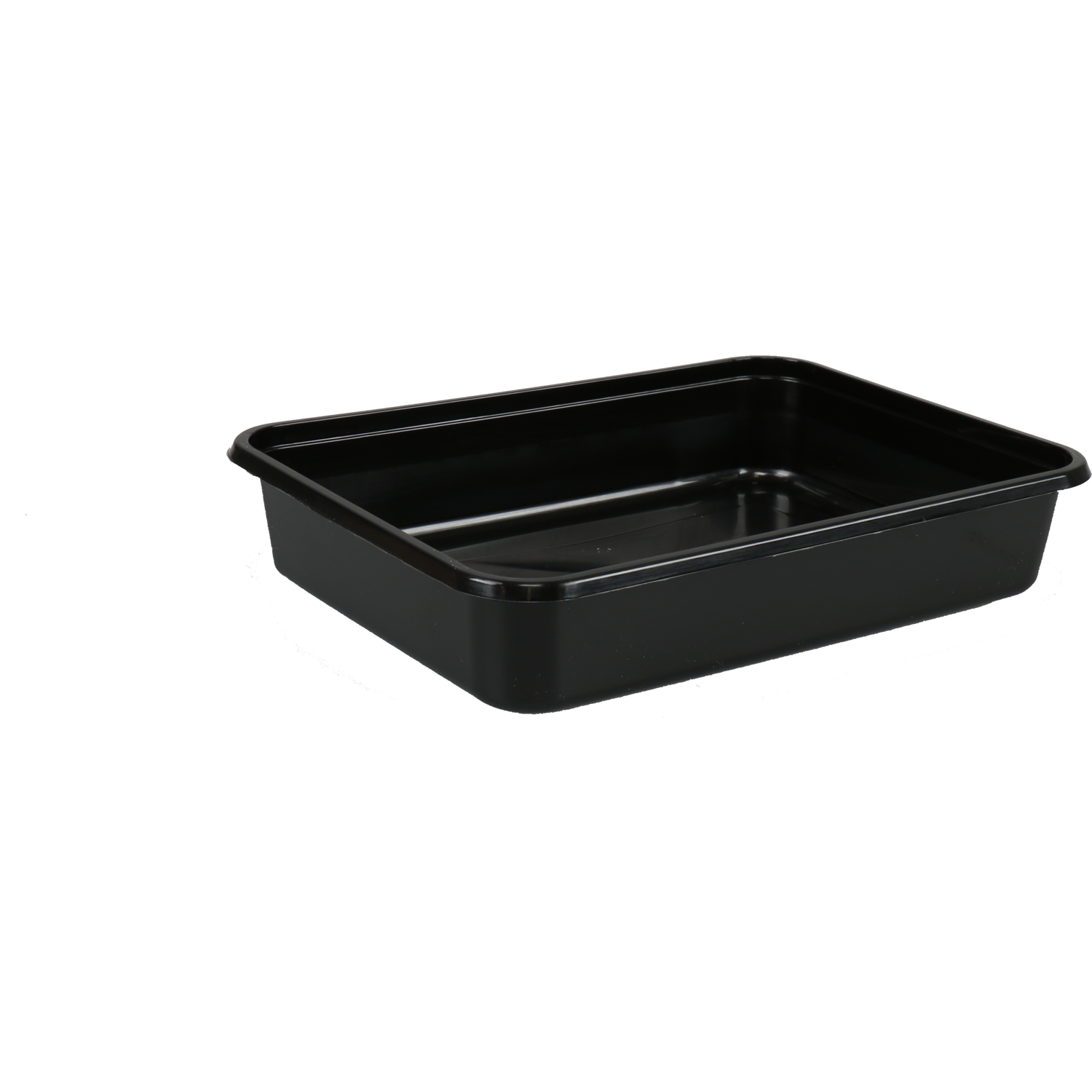 Bak, PP, 500ml, kilobak, 182x135x35mm, zwart
