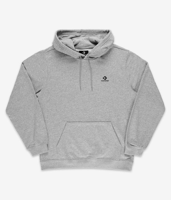 Converse Go-To Embroidered Star Chevron Hoodie (vintage grey heather)