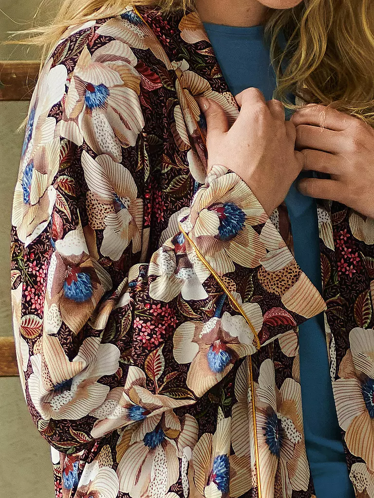 PIP STUDIO Morgenmantel - Kimono NISHA ROSITA braun