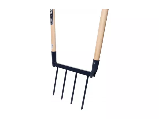 Eco'biofourche 4 dents et manche en bois