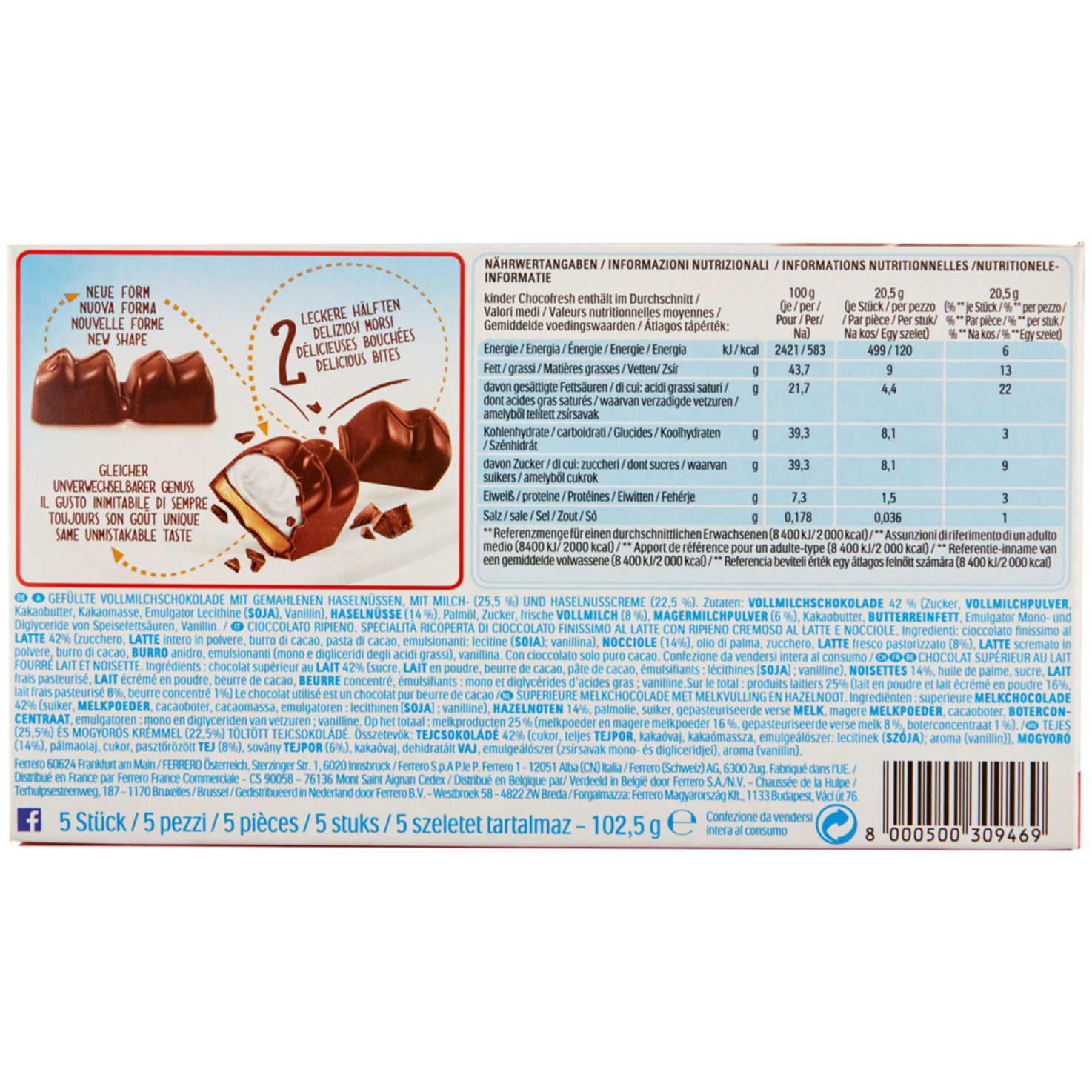 Kinder Chocofresh