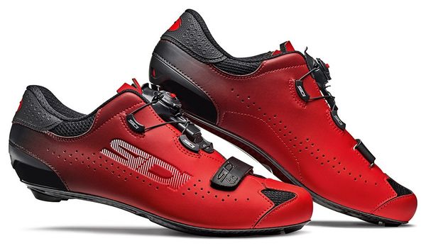 Paire de Chaussures Sidi Sixty Noir/Rouge