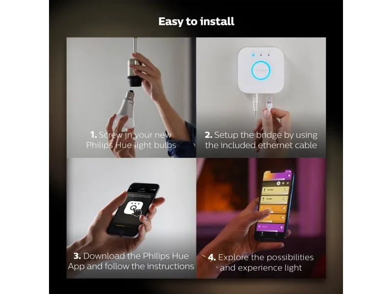 Philips Hue White And Color Ambiance Starter Kit