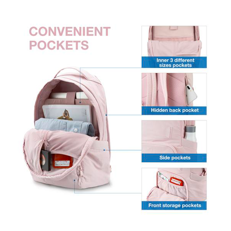 Sac à dos Zoraesque 14 litres Rose